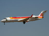 EC-IRI @ LEBL - Landing rwy 25R with additional Castillo Y Leon c/s - by Shunn311