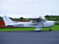 G-UFCJ @ EGAD - Ulster Flying Club Cessna 172S Skyhawk - by Chris Hall