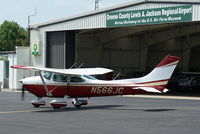 N566JC @ I19 - 1977 Cessna 182Q - by Allen M. Schultheiss