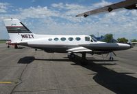 N5ZT @ KAXN - Cessna 414 Chancellor on the line. - by Kreg Anderson