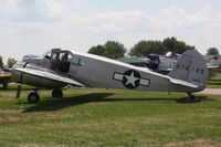 N88878 @ OSH - 1943 Cessna T-50, c/n: 4121 - by Timothy Aanerud