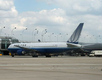 N652UA @ KORD - A 767 awaits her next load of passengers at ORD. - by Daniel L. Berek