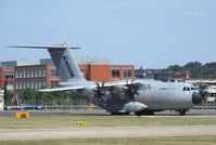 EC-402 @ EGLF - Airbus A400M second prototype ready for the flying display at Farnborough International 2010