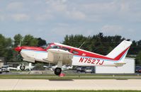 N7527J @ KOSH - Piper PA-28R-180 - by Mark Pasqualino
