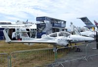 OE-FMF @ EGLF - Diamond DA-42MNG Guardian at Farnborough International 2010