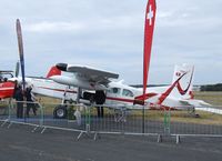 HB-FNI @ EGLF - Pilatus PC-6 B2-H4 Turbo-Porter at Farnborough International 2010 - by Ingo Warnecke