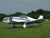 G-RIVE @ EGHP - WILKSCH WAM-120 DIESEL ENGINED JODEL. POPHAM AUSTER FLY-IN 2010-08-08. - by BIKE PILOT