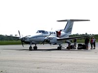 N424CP @ GWW - Beech King Air landed at Goldsboro-Wayne to deplane passengers - by George Zimmerman