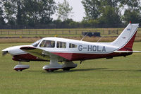 G-HOLA @ EGHR - Taxying for departure - by John Richardson