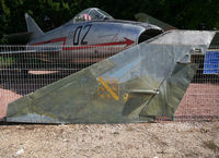 456 - Only last piece of a French Air Force Mirage 3 preserved in the Savigny-les-Beaune Museum - by Shunn311