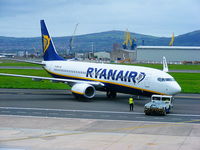 EI-EMN @ EGAC - Ryanair - by Chris Hall