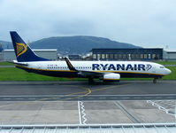 EI-DHR @ EGAC - Ryanair - by Chris Hall