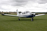 G-GCAT @ X5FB - Piper PA-28-140 Cherokee at Fishburn Airfield in July 2010. - by Malcolm Clarke