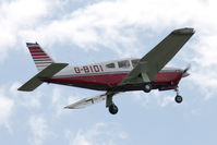 G-BIDI @ X5FB - Piper PA-28R-201 Cherokee Arrow lll at Fishburn Airfield in July 2010. - by Malcolm Clarke