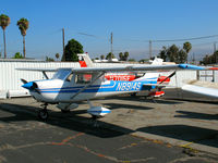 N8914S @ KRHV - Locally-based 1965 Cessna 150F - by Steve Nation