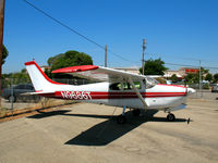 N9686T @ KHWD - 1960 Cessna 210 visiting from Las Vegas - by Steve Nation