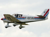 F-GCUU @ LFST - Taking off rwy 23 - by Shunn311