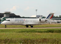 F-GRJT @ LFST - Taking off rwy 23 in new Air France c/s - by Shunn311