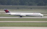 N912DL @ DTW - Delta MD-88 - by Florida Metal