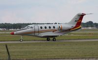 N6JR @ YIP - Jack Roush's Premier jet a little over a year before the OSH crash