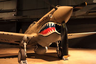 AK987 @ FFO - This is actually a P-40 Kittyhawk restored to resemble a P-40E Warhawk. This aircraft displays the markings of Col. Bruce Holloway, 23rd FG. c/n is 18731 - by Dean Heald