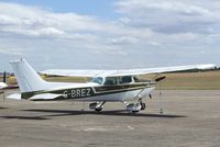 G-BREZ @ EGSU - Cessna 172M Skyhawk II at Duxford airfield