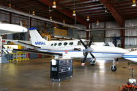 N425HJ @ DPA - Parked in the hangar