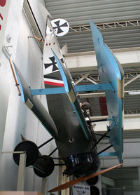 204-17 - German Air Force Fokker Dr.I Replica preserved inside Technik Speyer Museum... - by Shunn311