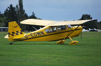 G-EGWN @ EGLD - Aeronca Champion 7ECA Citabria Aurora visiting Denham from RAF Halton. - by moxy