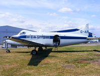 G-ARHW @ EGBE - Aviation Heritage Ltd - by Chris Hall
