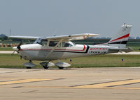 N8534U @ KDEC - Arriving at the airport in Decatur, Illinois.  August 2010. - by Doug Wolfe