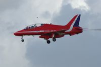 XX227 @ EGSH - Red Arrows landing at Norwich. - by Graham Reeve
