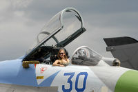 30 BLUE @ LHKE - Su-27 - by Volker Hilpert