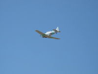 N540GM @ CMA - North American SNJ-4, P&W R-1340 Wasp 600 Hp, flyover - by Doug Robertson