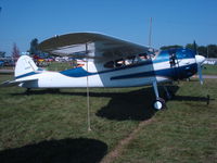 N2160C @ KOSH - Cessna 195B