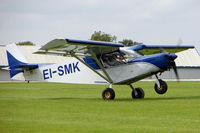 EI-SMK @ EGBK - Homebuild CH 701, c/n: 7-3551 departs from the 2010 LAA National Rally at Sywell - by Terry Fletcher