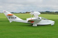 G-CCCW @ EGBK - 2004 Southward Dj PEREIRA OSPREY 2, c/n: PFA 070-13408 arriving at 2010 LAA National Rally - by Terry Fletcher