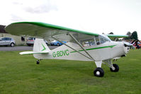 G-BDVC @ EGBR - Piper PA-17 Vagabond at Breighton Airfield's Summer Madness All Comers Fly-In in August 2010. - by Malcolm Clarke