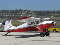 N7039K @ CMA - 1950 Piper PA-20 SUPER PACER 150, Lyccoming O-290 listed, taxi - by Doug Robertson