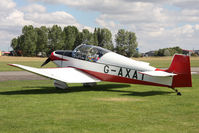 G-AXAT @ EGBR - Jodel D117A at Breighton Airfield's Summer Madness All Comers Fly-In in August 2010. - by Malcolm Clarke