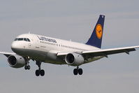 D-AIBB @ EGCC - Lufthansa Airbus	 A-319-114 c/n 4182 - by Chris Hall
