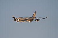 9V-SFM @ KLAX - Singapore Air Cargo Boeing 747-412F, 9V-SFM 25R departure KLAX. - by Mark Kalfas