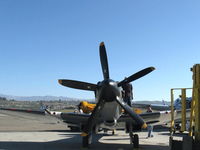 N749DP @ CMA - 1983 Vickers/Supermarine SPITFIRE Mk.XIVe, Rolls-Royce Griffon 65 V-12 2.050 Hp,  five blade prop, restored by CAF Southern California Wing - by Doug Robertson