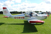 G-CBVM @ EGBK - 2002 Cunliffe J And Costello A AEROTECHNIK EV-97 EUROSTAR, c/n: PFA 315-13932 at 2010 LAA National Rally - by Terry Fletcher