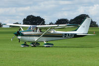 G-AZLV @ EGBK - 1969 Cessna CESSNA 172K, c/n: 172-57908 at 2010 LAA National Rally - by Terry Fletcher