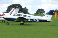 G-JACB @ EGBK - 1999 New Piper Aircraft Inc PIPER PA-28-181, c/n: 2843278 at 2010 LAA National Rally - by Terry Fletcher