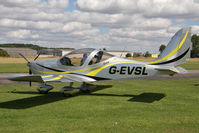 G-EVSL @ EGBR - Aerotechnik EV-97 Eurostar at Breighton Airfield's Summer Madness All Comers Fly-In in August 2010. - by Malcolm Clarke