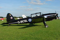 G-BCSL @ EGBK - 1951 De Havilland DHC-1 CHIPMUNK 22, c/n: C1/0524 at 2010 LAA National Rally - by Terry Fletcher