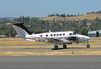 N32WC @ KCCR - 1987 Beech King Air 200 taxi for departure to KTRK (Tahoe/Truckee Airport, CA) - by Steve Nation