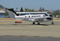 N32WC @ KCCR - 1987 Beech King Air 200 taxi for departure to KTRK (Tahoe/Truckee Airport, CA) - by Steve Nation